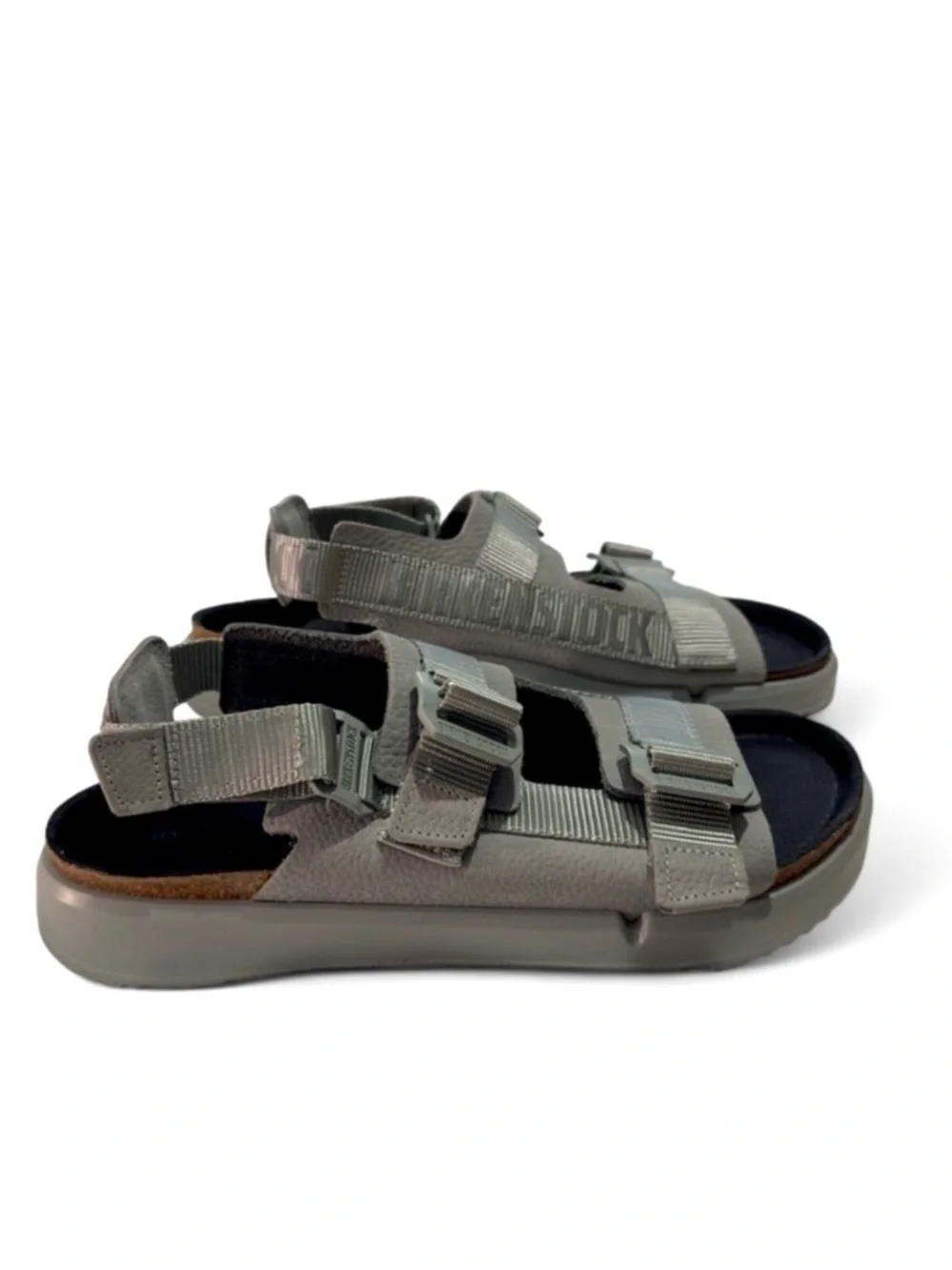 Birkenstock Shinjuku Pure Sage Buckle-Straps Sandals Size EU 43/US Men 10-10.5